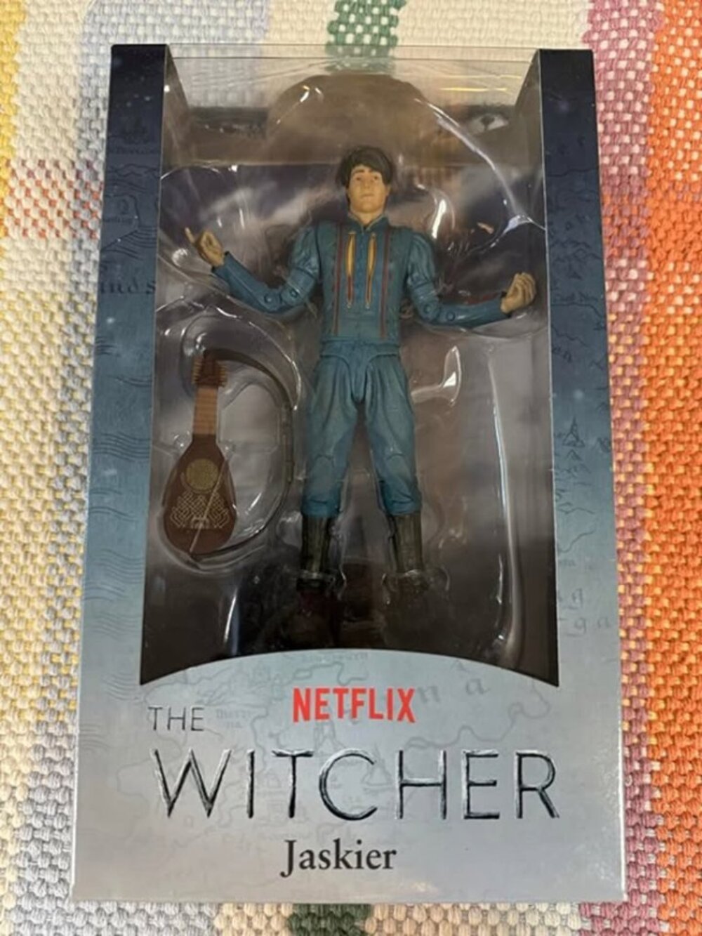 McFarlane Toys The Witcher (Netflix) Jaskier 7" Action Figure with Accessories.
